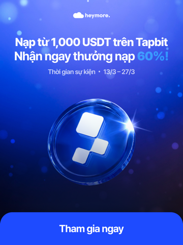 Tapbit 60% Deposit Bonus Event